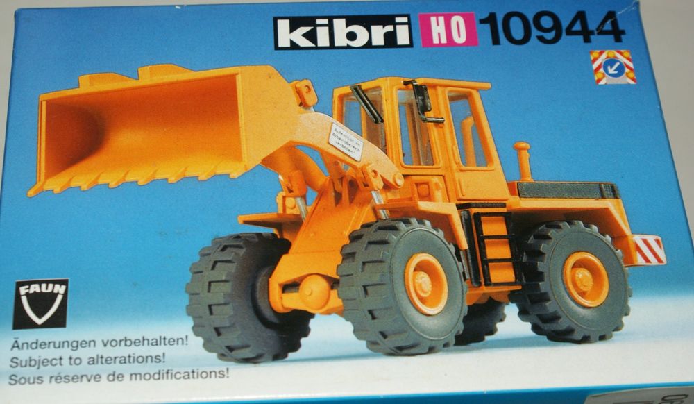 KIBRI 1:87 H0 - FAUN Radlader F1310, Schweizer Armee (Neu (gemäss
