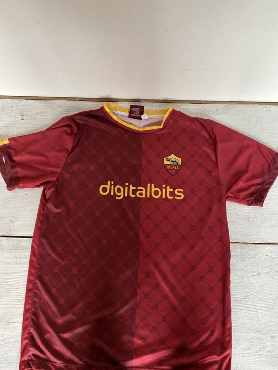 Maillot AS Roma 2024 Nike, édition Spéciale Derby, Flocage Totti Ou Dybala, Coupe D'Italie