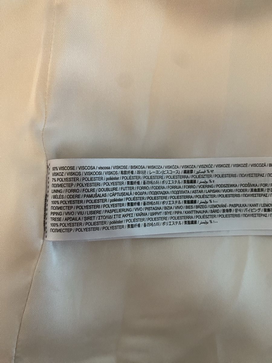 Zara Completi & Tailleur: Mango Oversize Blazer Beige – Usato da St. Gallen venduto da delideja01 6