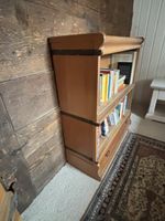 Englisches antikes Bücherregal Holz mit 1 Schubladen