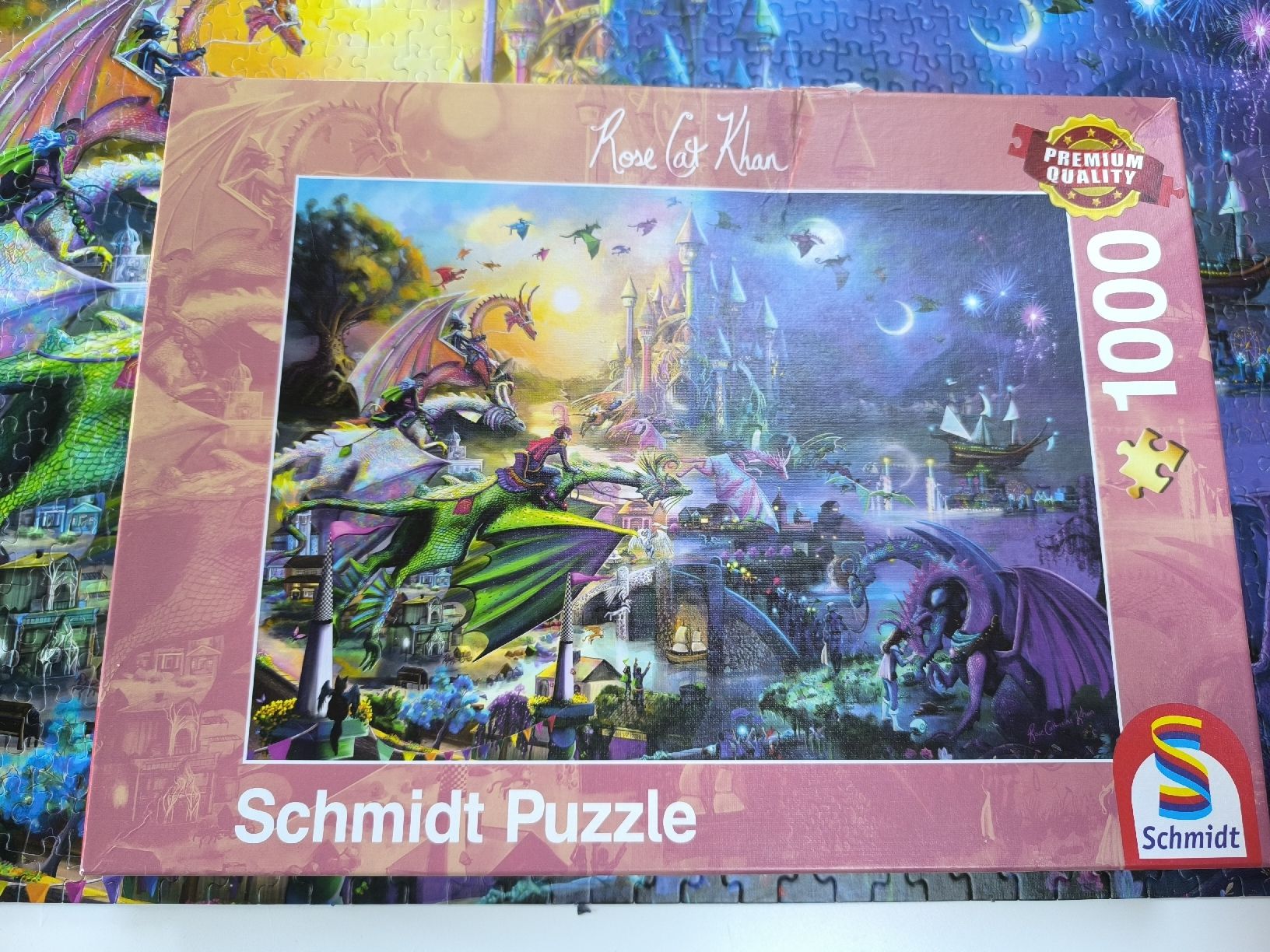 Puzzle: Schmidt Puzzle: Rose la Fee Khan - 1000 Teile – Usato da Toffen venduto da Larissyy