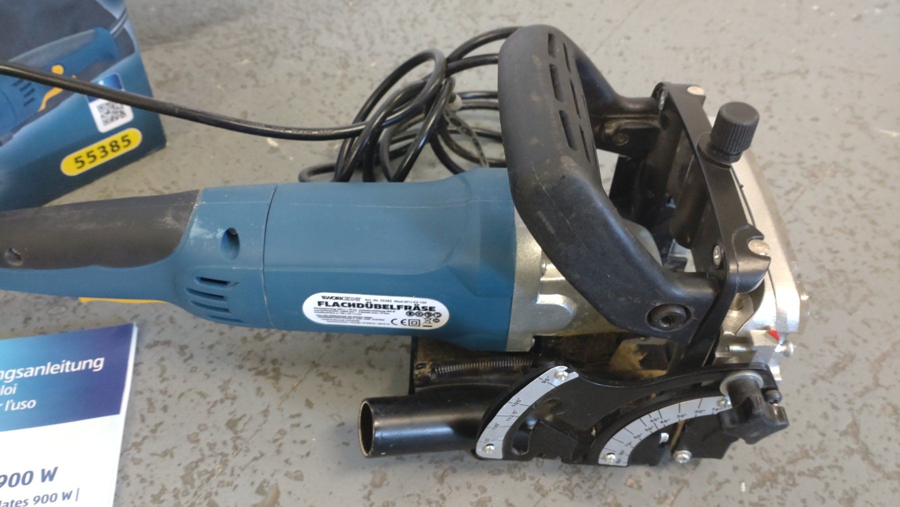 Tous les outils: Flachdübelfräse 900 W Workzone – D'occasion à Zürich par blaumeisli62 3