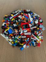 Lego Bausteine bunt gemischt und geformt, Gewicht:1067 Gram