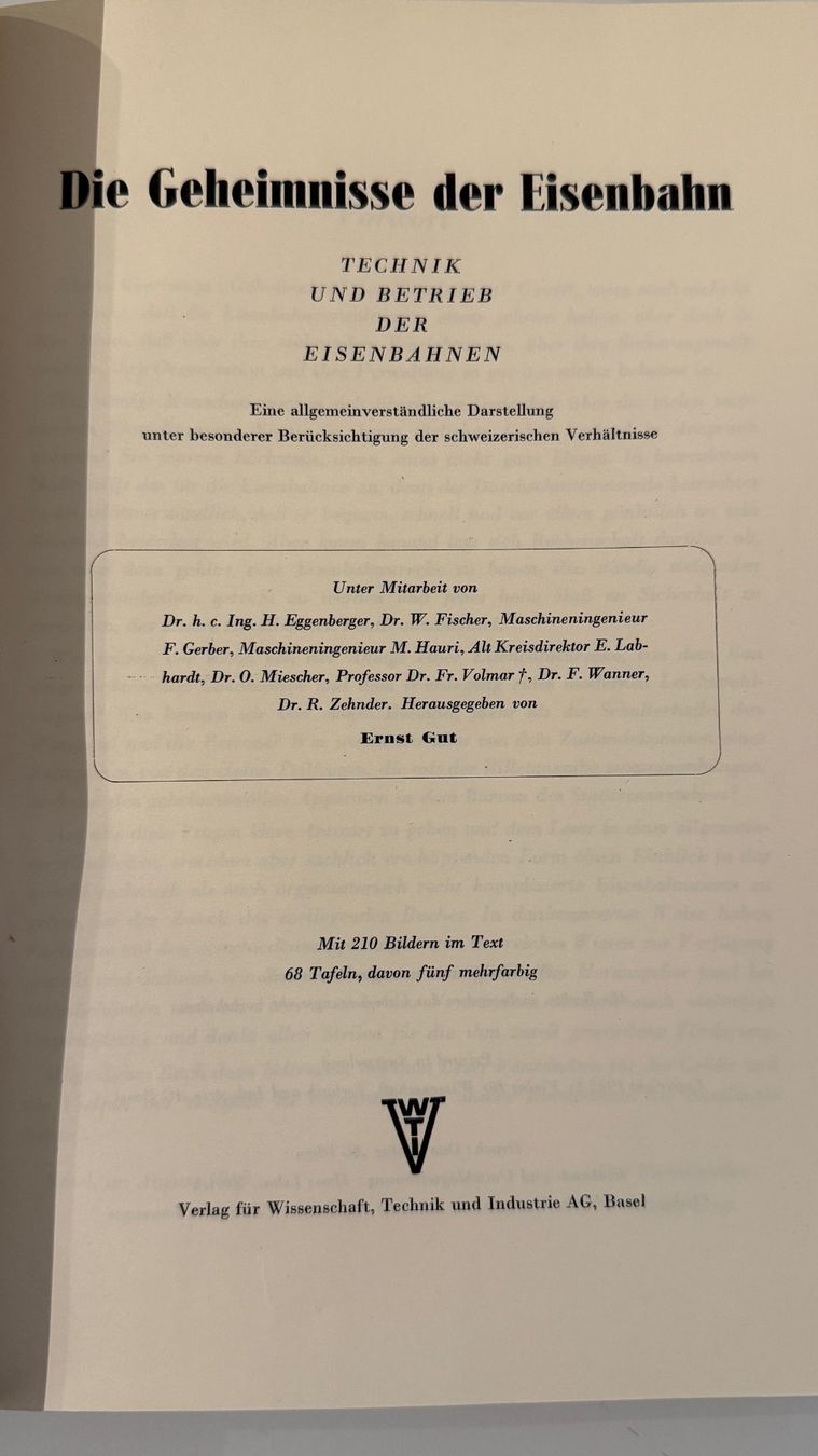 Libri: Buch - Die Geheimnisse der Eisenbahn – Usato da Samedan venduto da Gischpel25 1