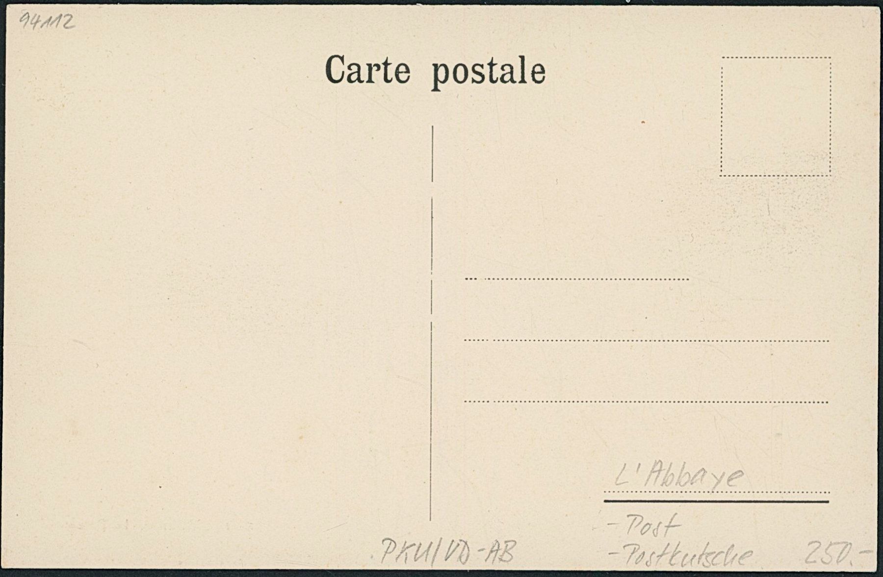 Cartoline postali: VD L'Abbaye - Post - Postkutsche – Usato da Schindellegi venduto da leecollect 1
