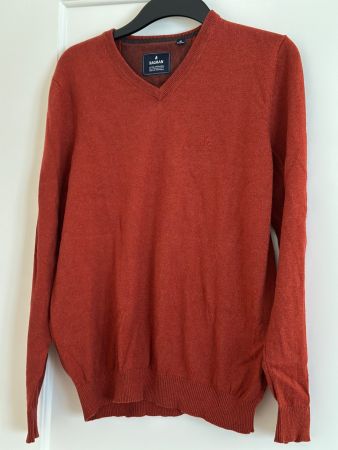 Bequemer RAGMAN Pullover, Grösse M, rostbraun