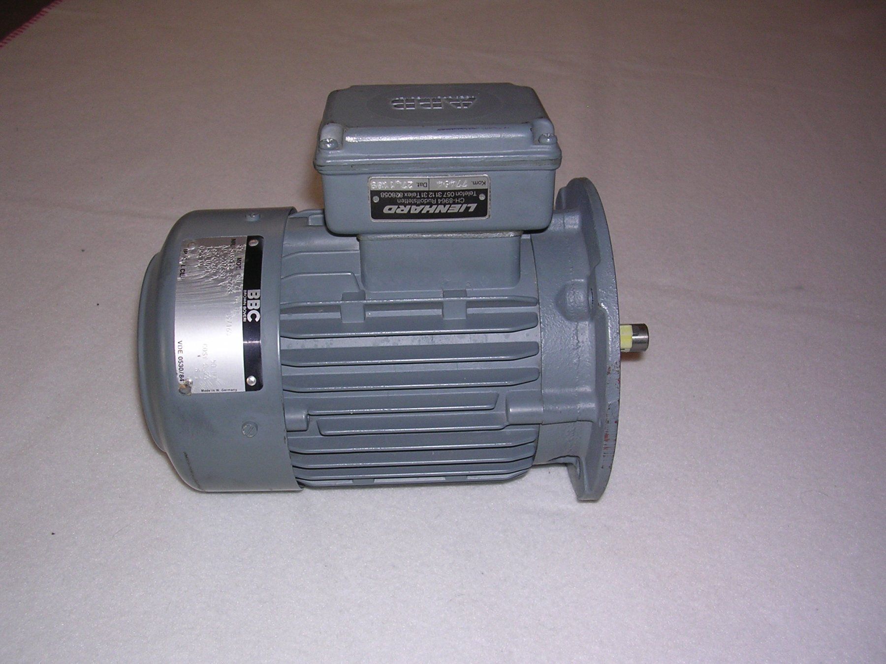 ABB  Motori: Drehstrommotor BBC QU 71 M4 BZ – Nuovo (secondo la descrizione) da Trun venduto da Romi066 1