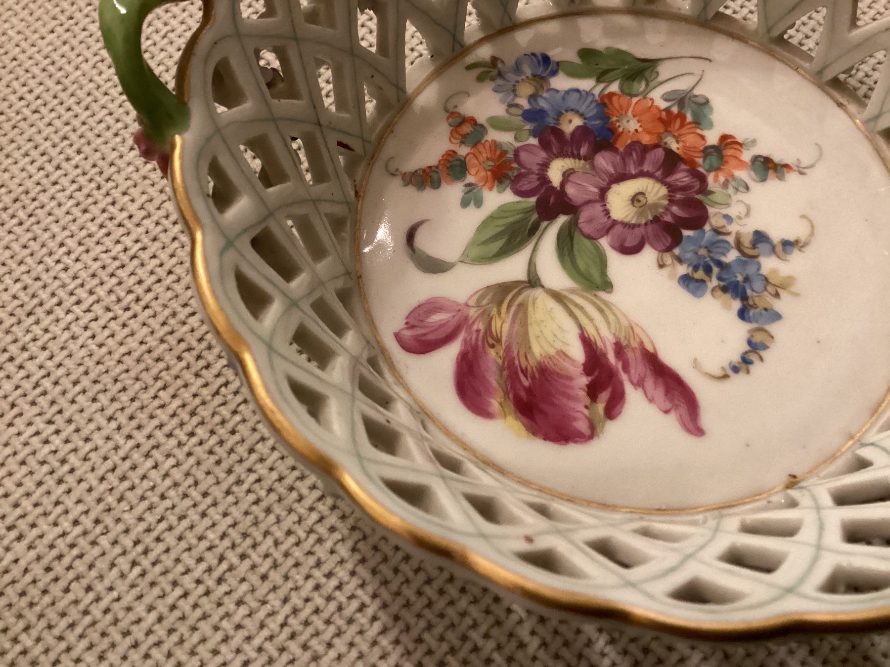 Ciotole: Dresden bowl with flowers – Usato da Bursinel venduto da don_ccb9 5