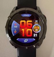 Garmin fenix 8 Pro  51 mm AMOLED Sapphire Titane DLC Noir