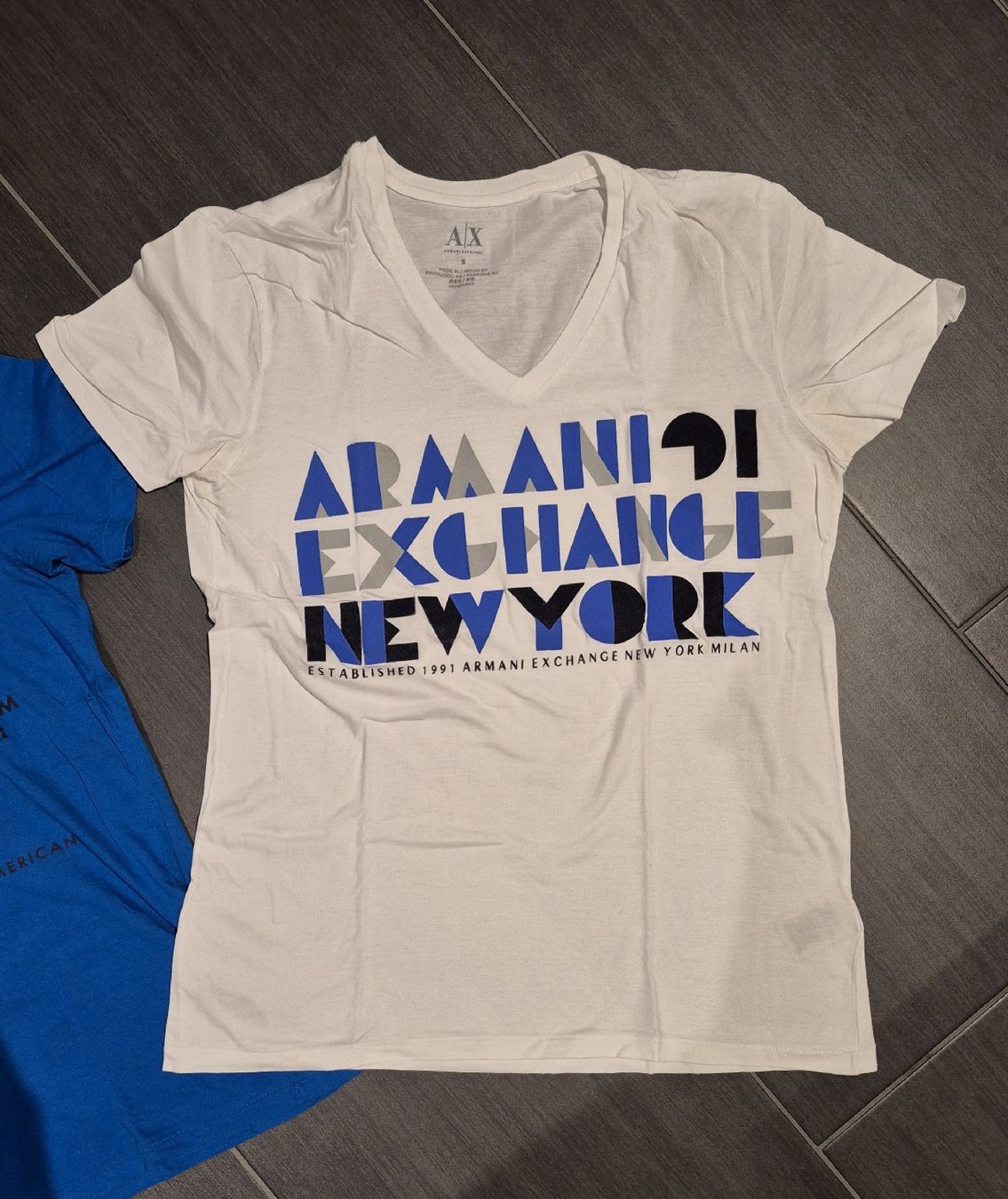 Armani T-shirt: Armani Exchange T-Shirts, Grösse S, 3 Stück – Nuovo (secondo la descrizione) da Embrach venduto da Mikmi 1