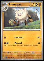 Pokémon Primeape 107/193   SV02 Paldea Evolved