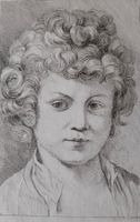 D'après F. BOUCHER - Gravure papier vergé XVIIIème filigrané