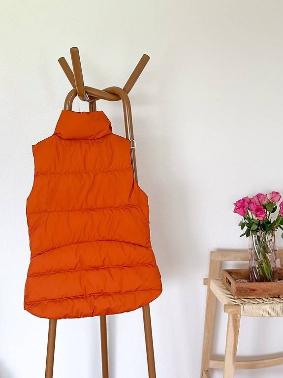 Gilet & Giacche senza maniche: Athleta Weste orange Gr. 36/38 neuwertig – Usato da Biberstein venduto da evolution89 2