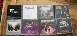 Verschiedene CDs Aerosmith, Smokie, U2,..