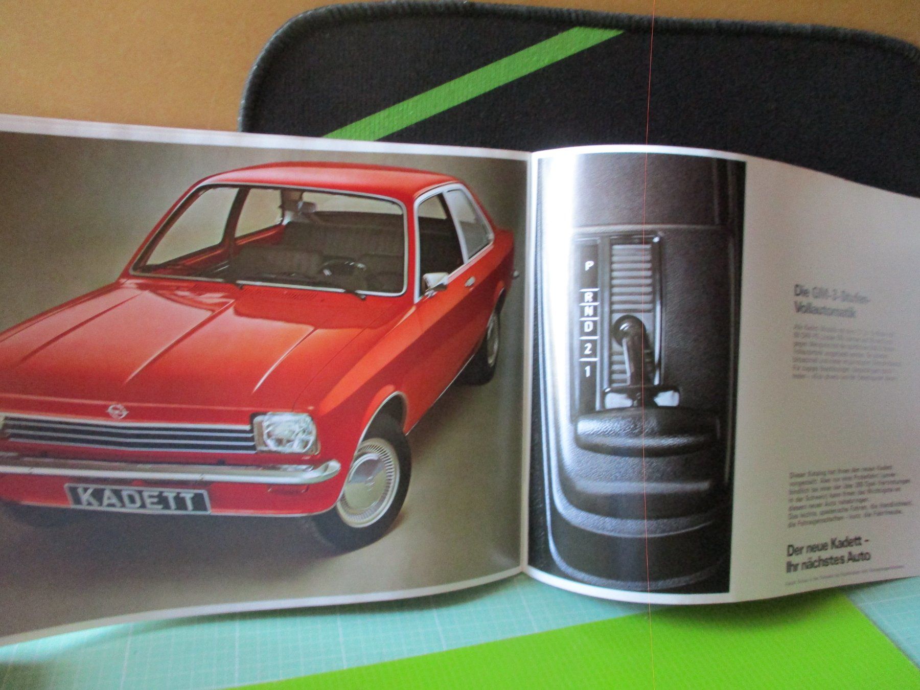 Opel Documenti: Opel  Kadett Prospekt 1973 – Usato da Ottikon Gossau ZH venduto da hokuspokus 7