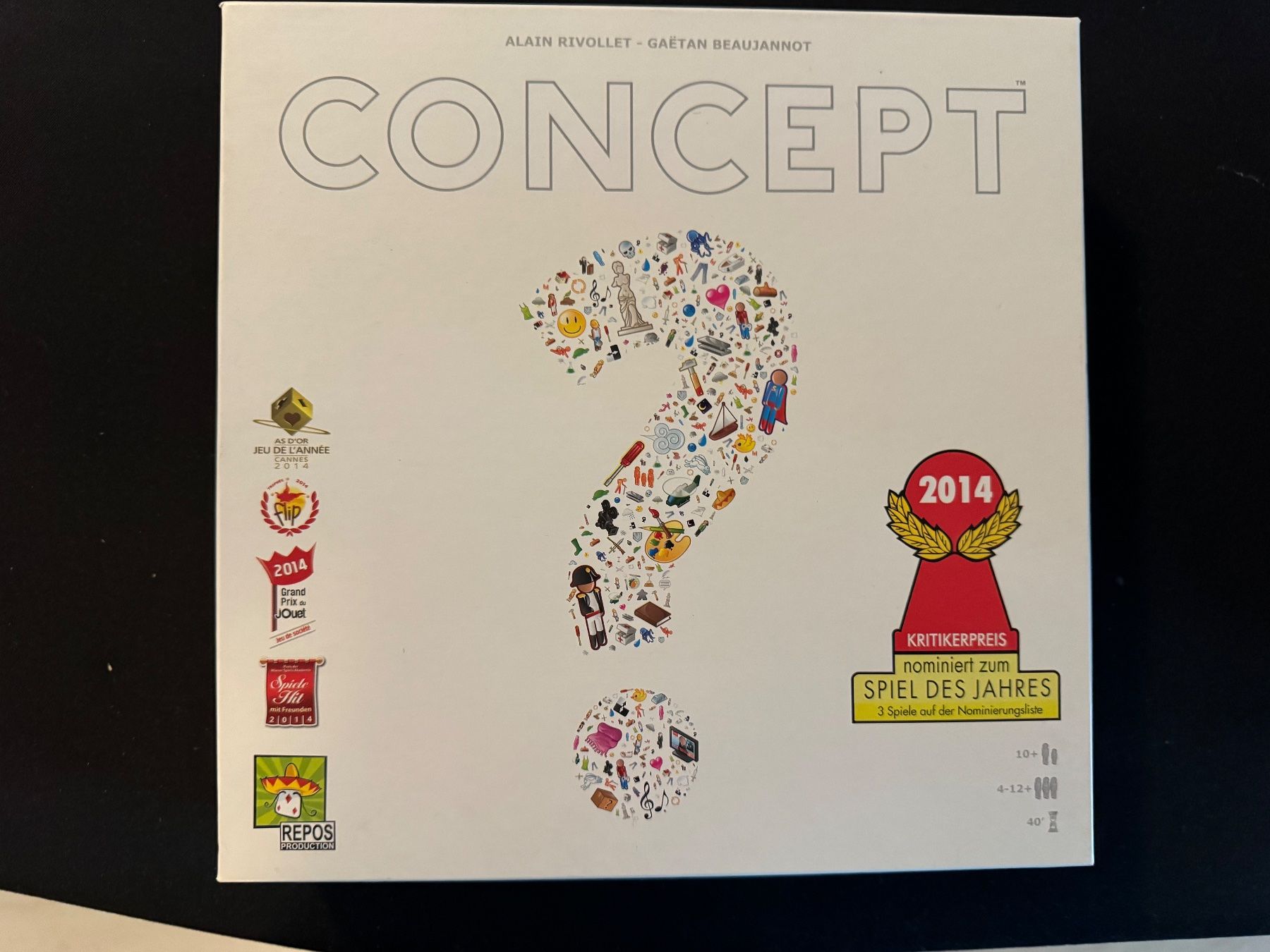 Spiele: Brettspiel - Concept – Gebraucht aus Mellingen von Matabooth