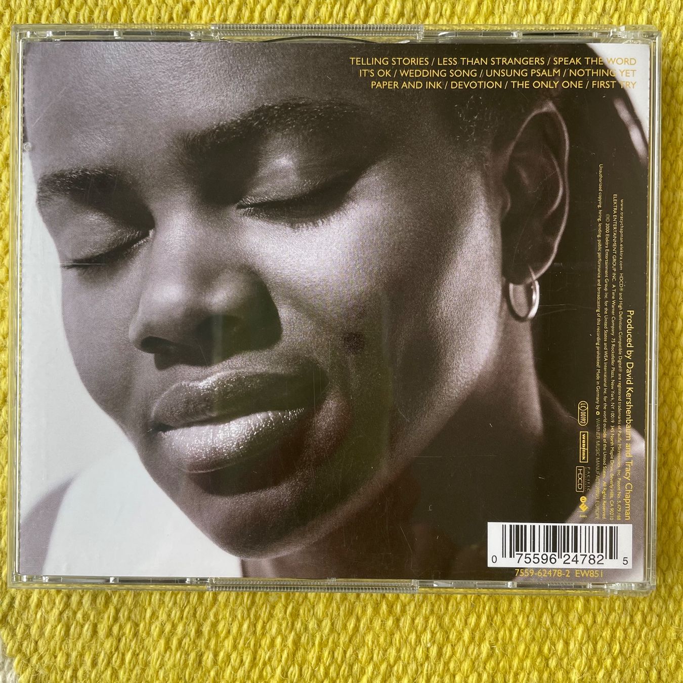 CD: TRACY CHAPMAN-2CD TELLING STORIES SPECIAL EDITION – Usato da Rorschacherberg venduto da CD-Roli 1