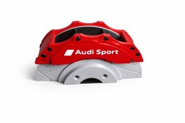 Audi Sport Stiftehalter Bremssattel Design mit Bremsscheibe