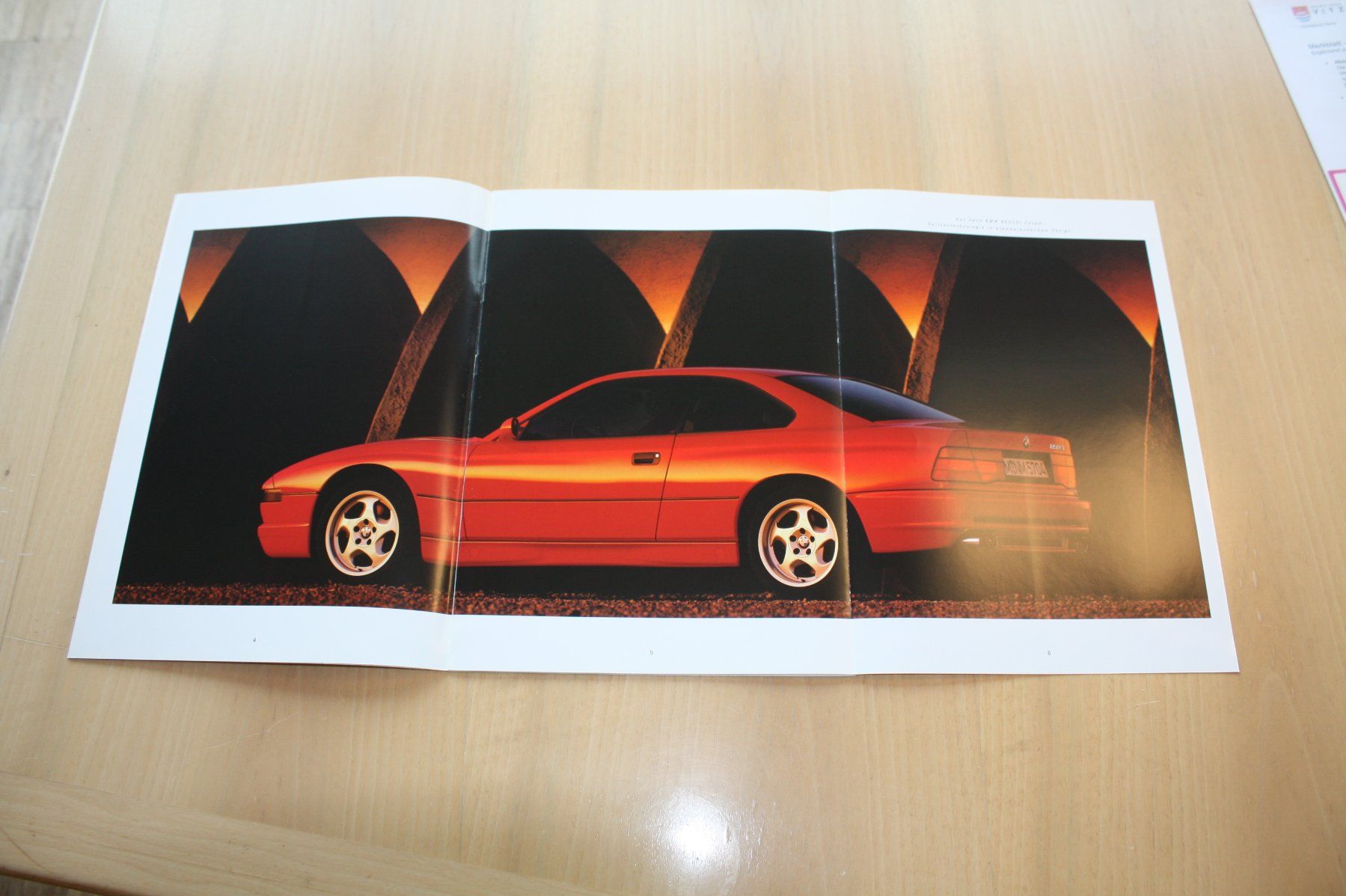BMW Documenti: BMW 8er Coupe Prospekt 1994 – Usato da Wikon venduto da erwin400 1