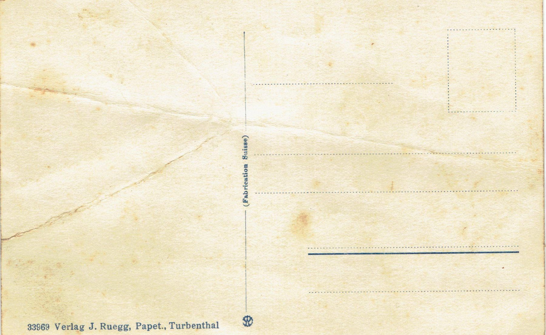 Cartoline postali: Turbenthal ZH, um 1930 – Usato da Otelfingen venduto da Schmitte9 1
