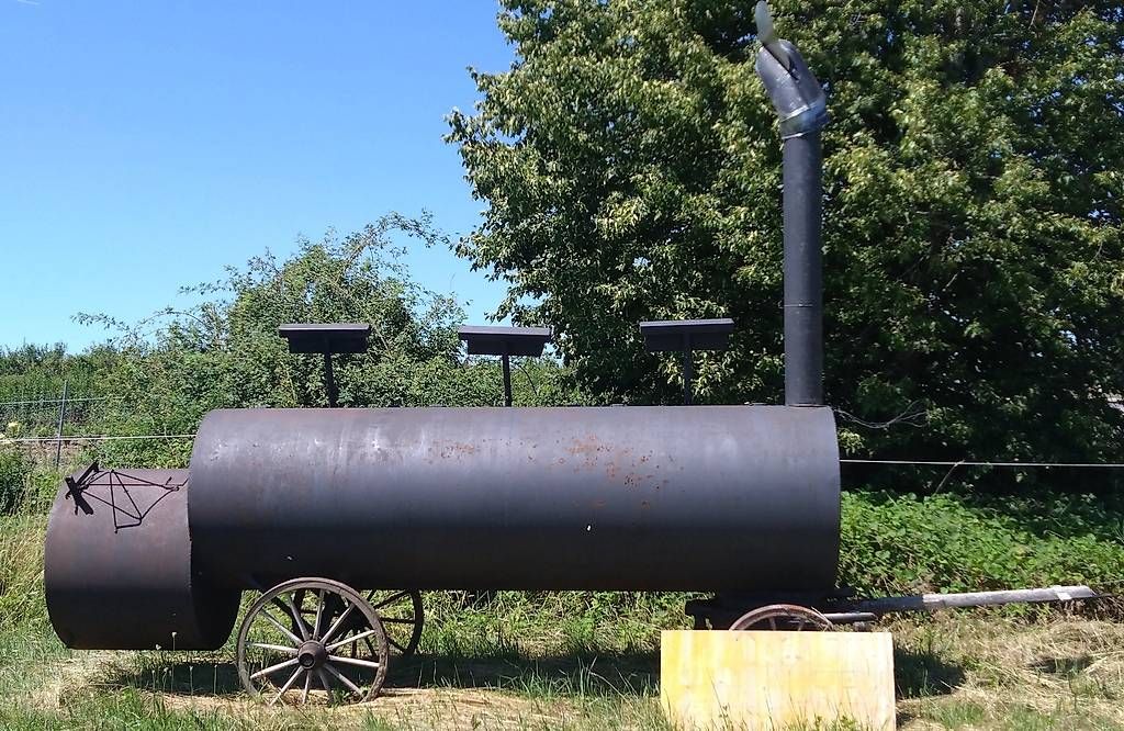 Griglie: Grosser Oklahoma Grill/Smoker – Usato da Oetwil am See venduto da rog_v6xh 3