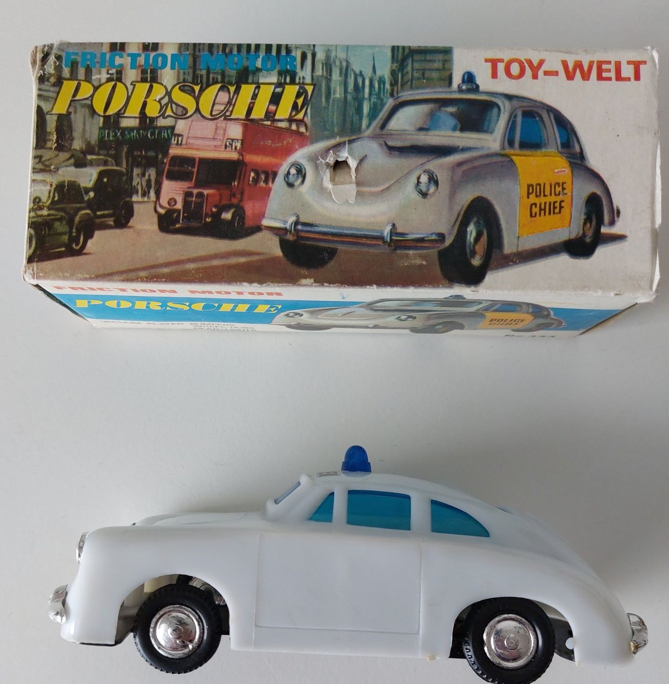 Bandai Giocattoli: Porsche 356 Polizei mit Box – Usato da Schenkon venduto da TG10 7