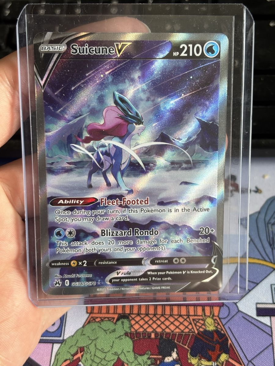 Pokémon Cartes à collectionner: Suicune V alt art Crown Zenith – Neuf (Voir description) à Puplinge par Collection_Pokepi