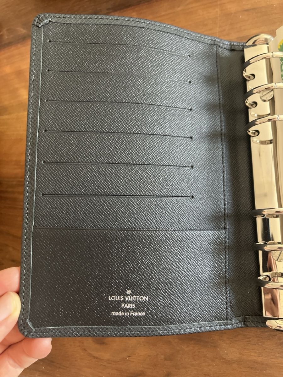 Calendari: Louis Vuitton Agenda Leder Schwarz – Nuovo (secondo la descrizione) da Zürich venduto da tatilimbi 1