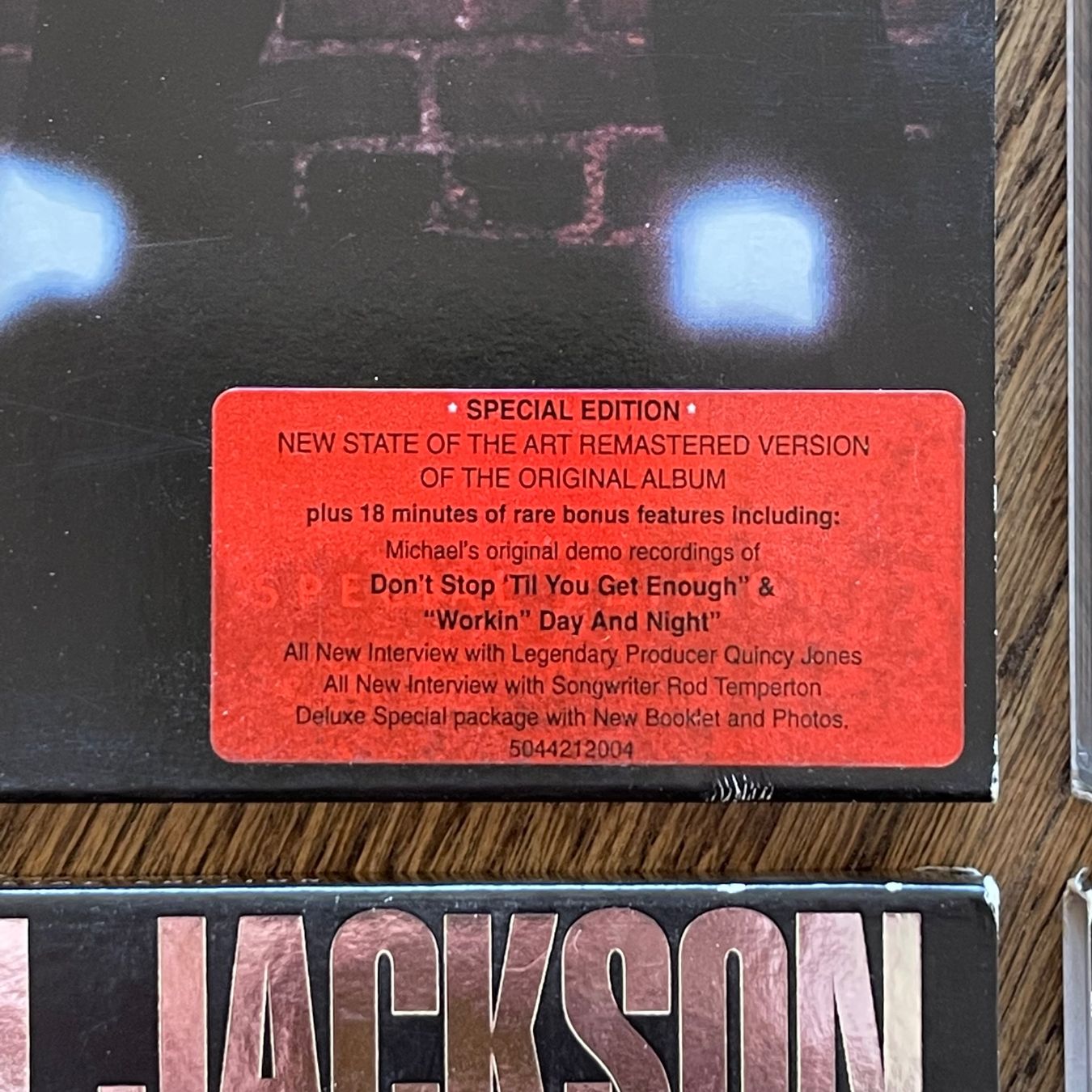 CDs: Michael Jackson (4cd albums Special edition) – D'occasion à Vessy par  7