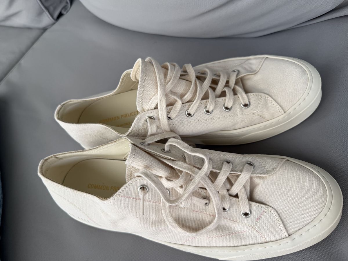 Chaussures hommes: Canvas-Sneakers COMMON PROJECTS gr 43 – D'occasion à St.Gallen par bubo2008 2