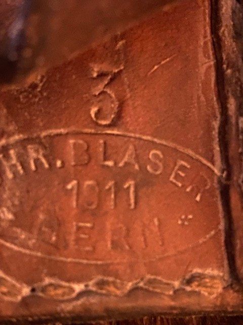 Schweizer Armee Zaini: TORNISTER 1911  CH ARMEE – Usato da Chur venduto da silbermon 9
