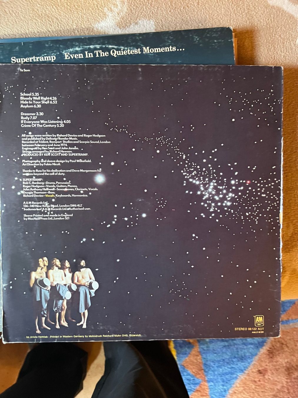 Schallplatten: Vinyle Supertramp – Gebraucht aus Leysin von velatara 1