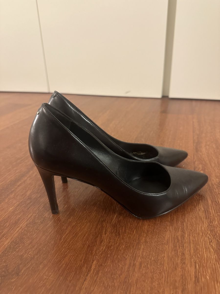 Damenschuhe: Stella Luna black pumps heel size 38 leather – Gebraucht aus St. Niklausen LU von lau_259n 5