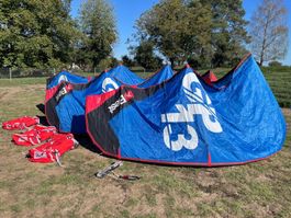Best Kiteboarding GP V5 Kite-Set 9m/11m/13m + Bar