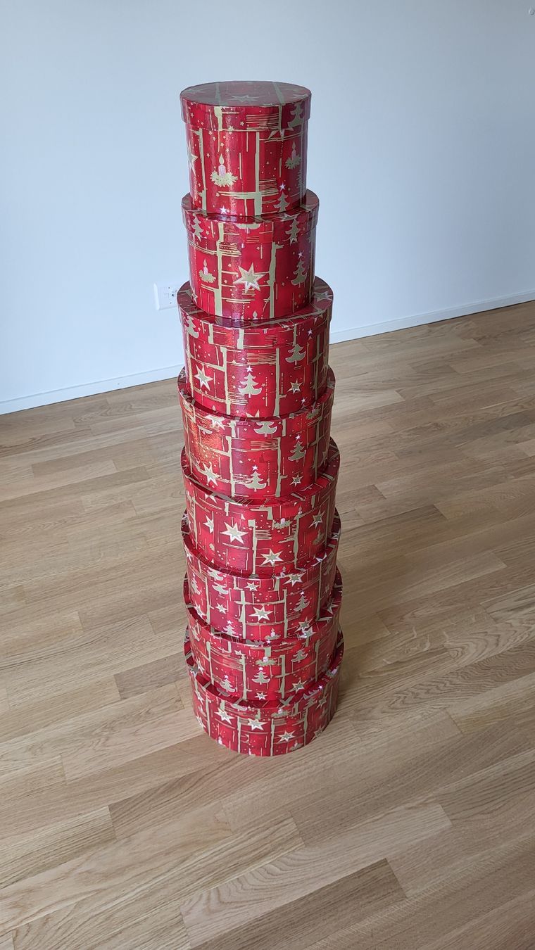 Alle Dekorationen: Geschenkboxen  Weihnachten – Neu und originalverpackt aus Muttenz von Igma