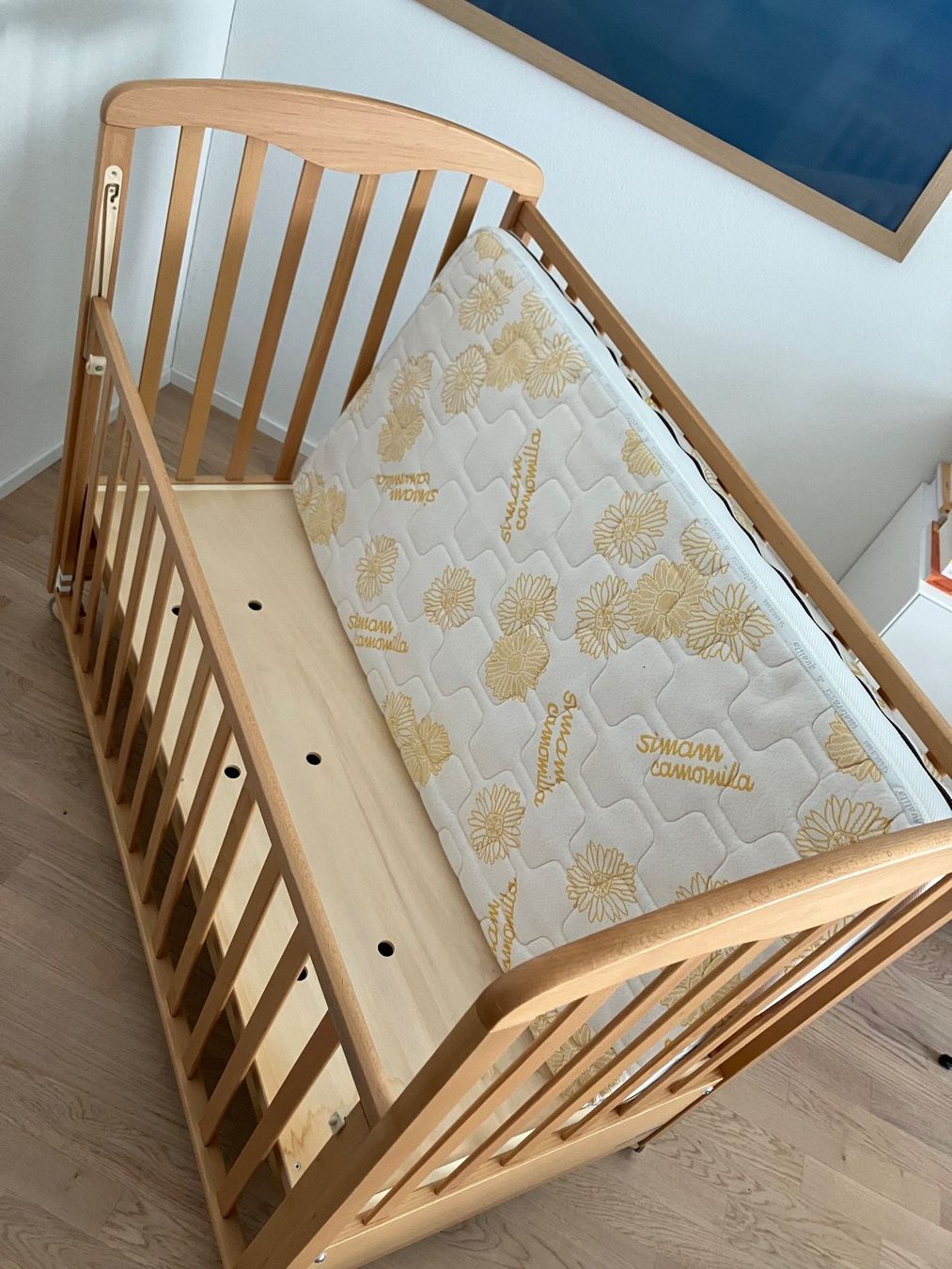 Betten: Lit bébé bois Foppapedretti + matelas EUP47 – Gebraucht aus Zürich von MariondeZurich 2