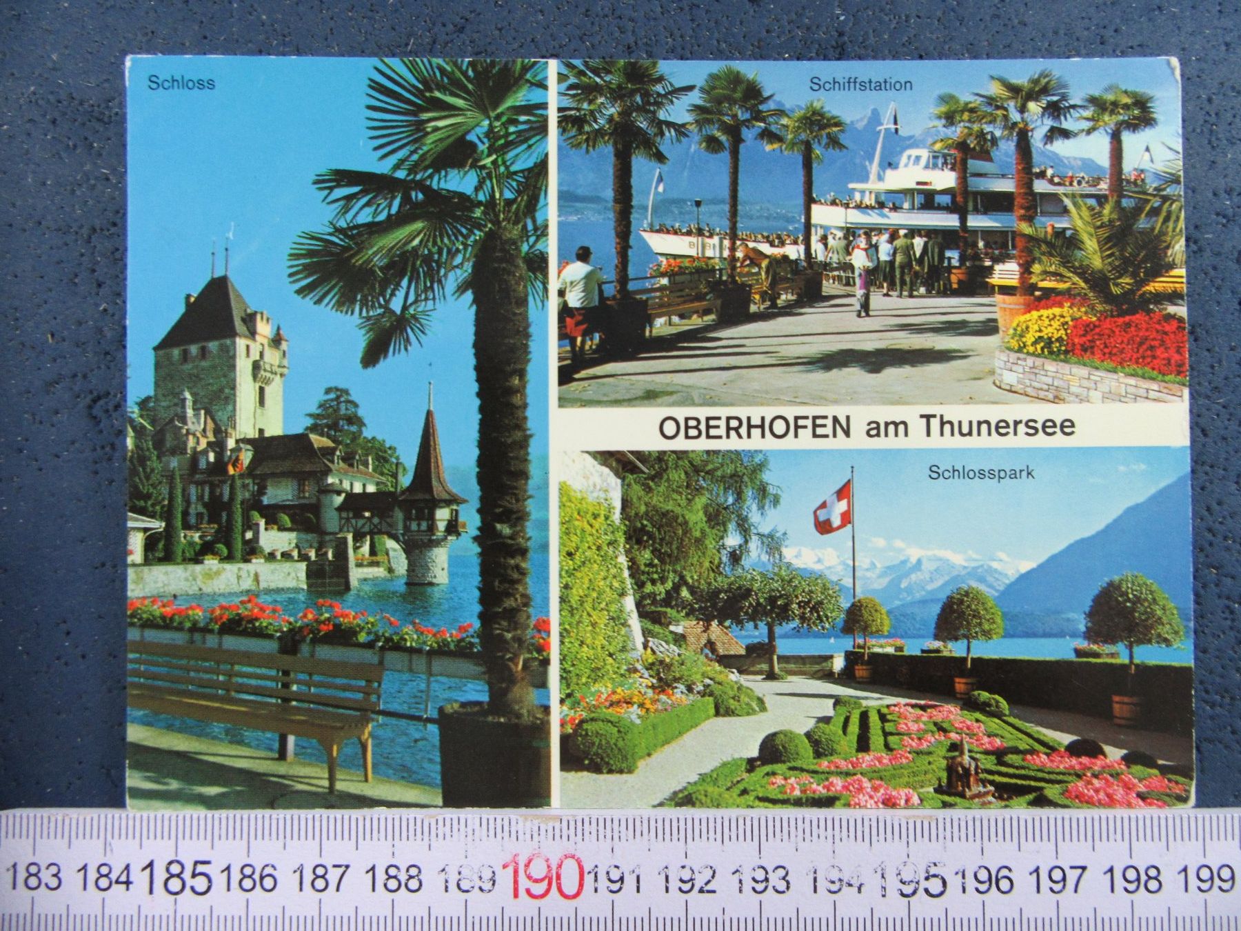 Cartoline postali: OBERHOFEN AM THUNERSEE BEO AK – Usato da Ettingen venduto da Hausi4711
