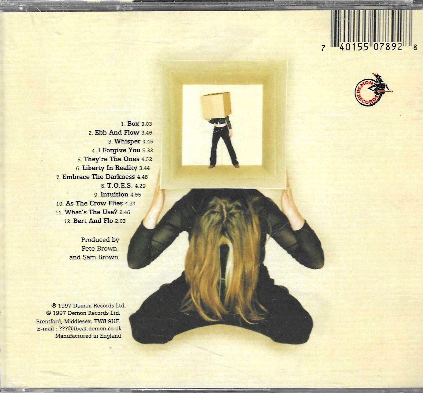 CD: Sam Brown - Box – Usato da Savagnier venduto da Ne2065 1