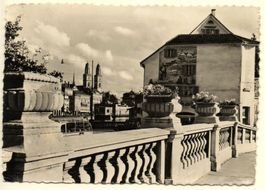 ZÜRICH Uraniabrücke mit Grossmünster, Bus