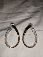 Swarovski Kreolen rosé Weiss Mittel Damenschmuck