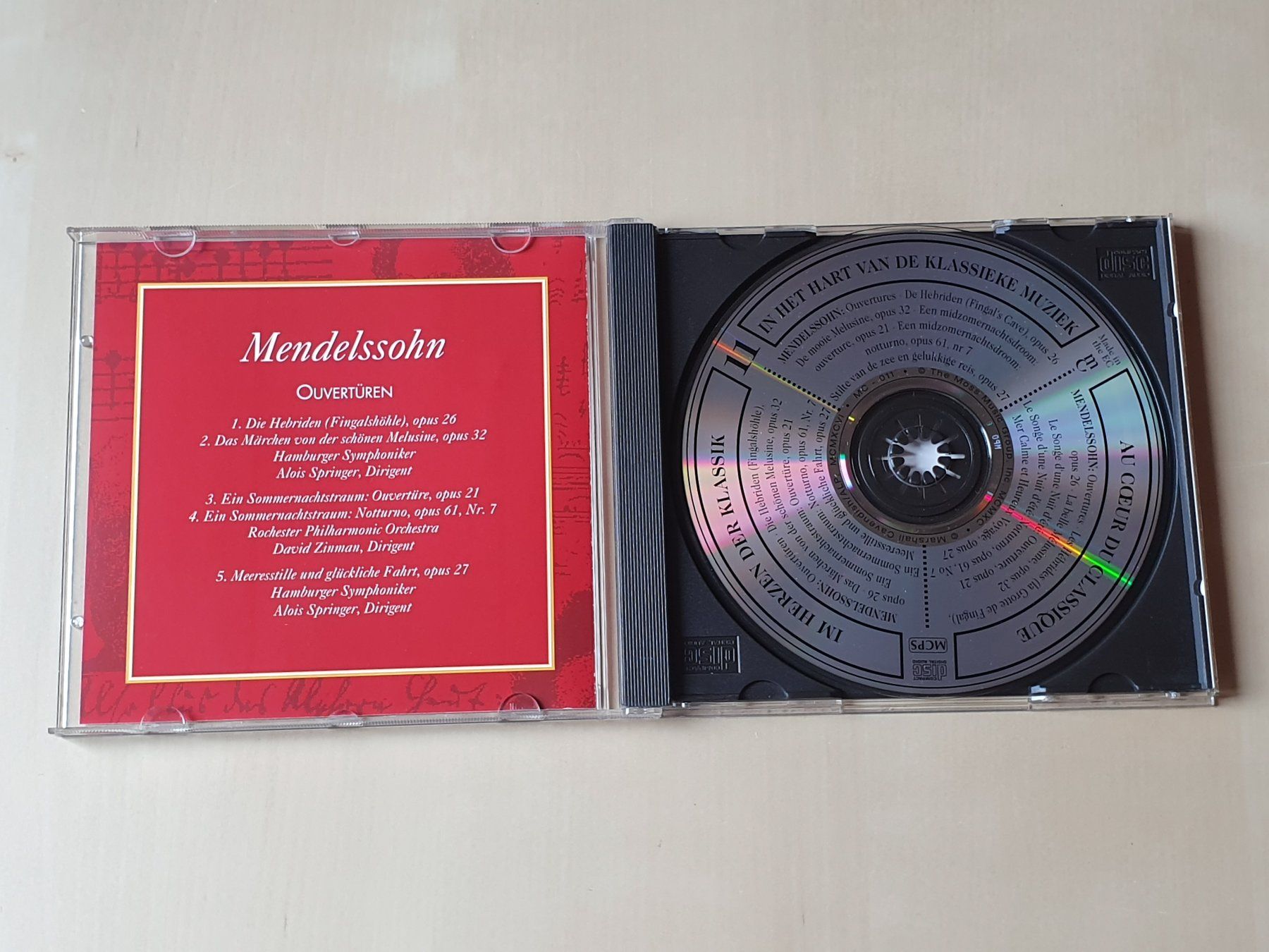 CD: Mendelssohn Ouvertüren – Usato da Stansstad venduto da collectorsshop 2