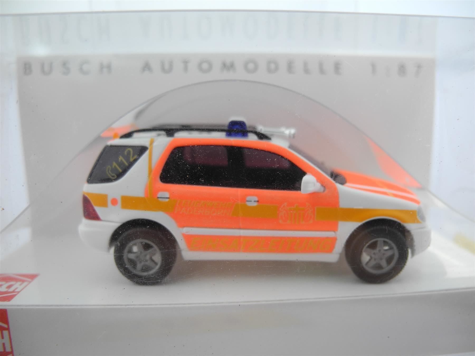 Busch Modellini d'auto: Busch 48532 "FW Paderborn", Nr. t61 – Nuovo e nell'imballaggio originale da Kottwil venduto da Crazyrolf 1