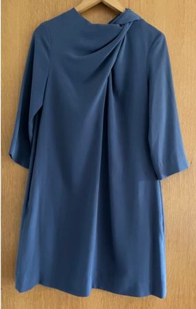 COS Dress/Kleid Blue Knot Detail Minimalist Gr. 38 -wie NEU!