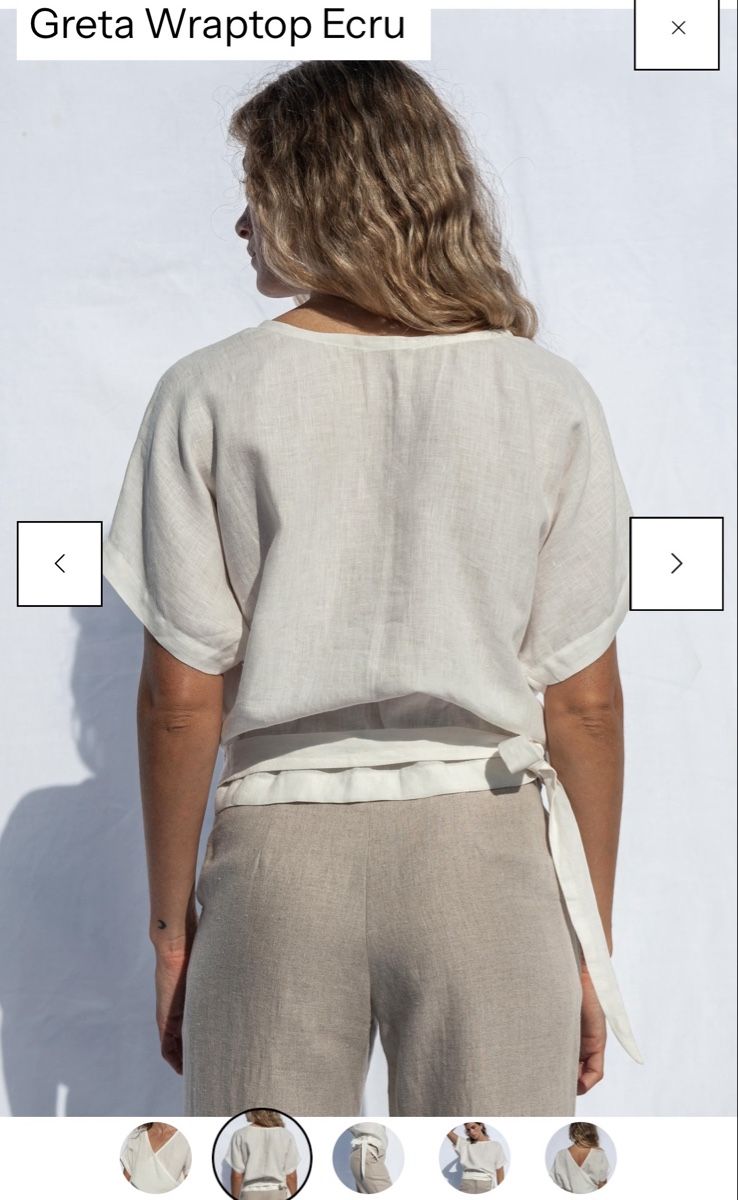 Top: JUNGLE FOLK Wraptop Greta M/L – Nuovo (secondo la descrizione) da Plasselb venduto da Sybo1 5
