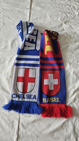 FC Basel/Chelsea Champions League Fussball Schal