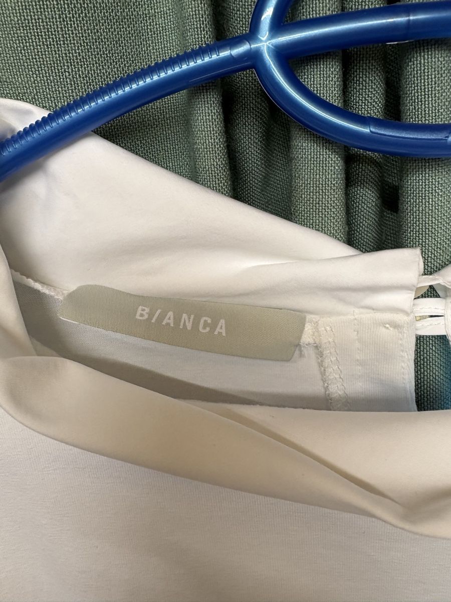 Camicette: Bianca Bluse weiss mit Brusttasche Grösse 40 – Usato da Bürglen OW venduto da vofefi88 2
