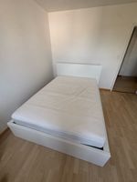 IKEA MALM Bett 140×200 weiss inkl. Lattenrost & Matratze 