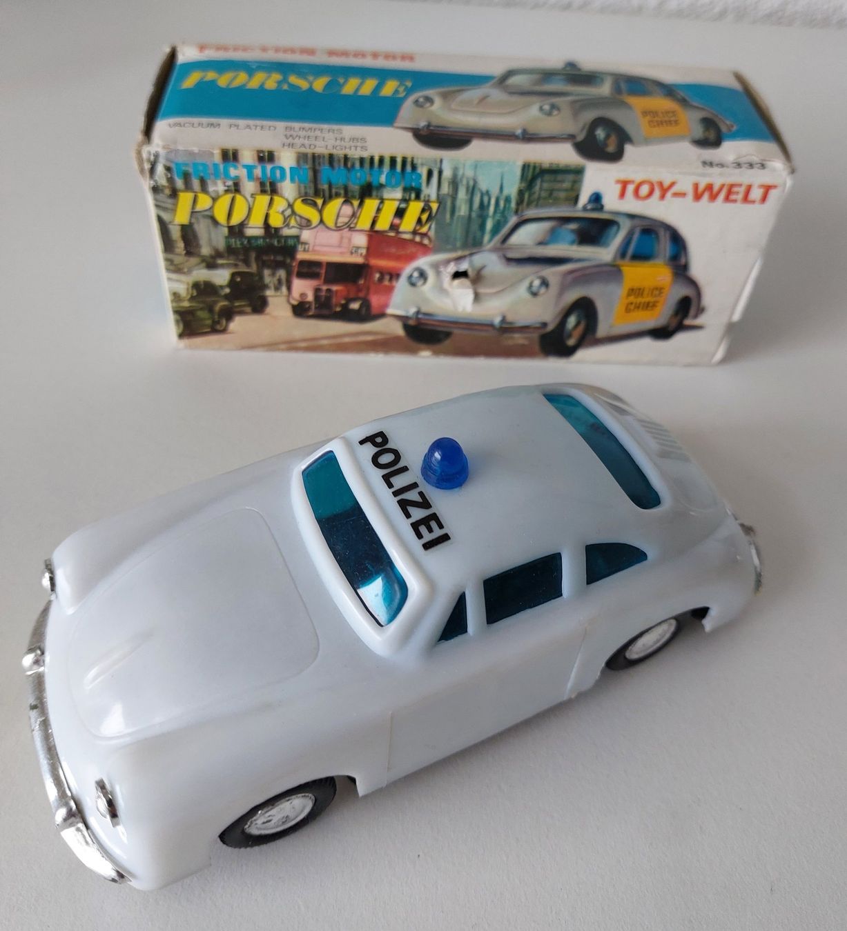 Bandai Giocattoli: Porsche 356 Polizei mit Box – Usato da Schenkon venduto da TG10 1