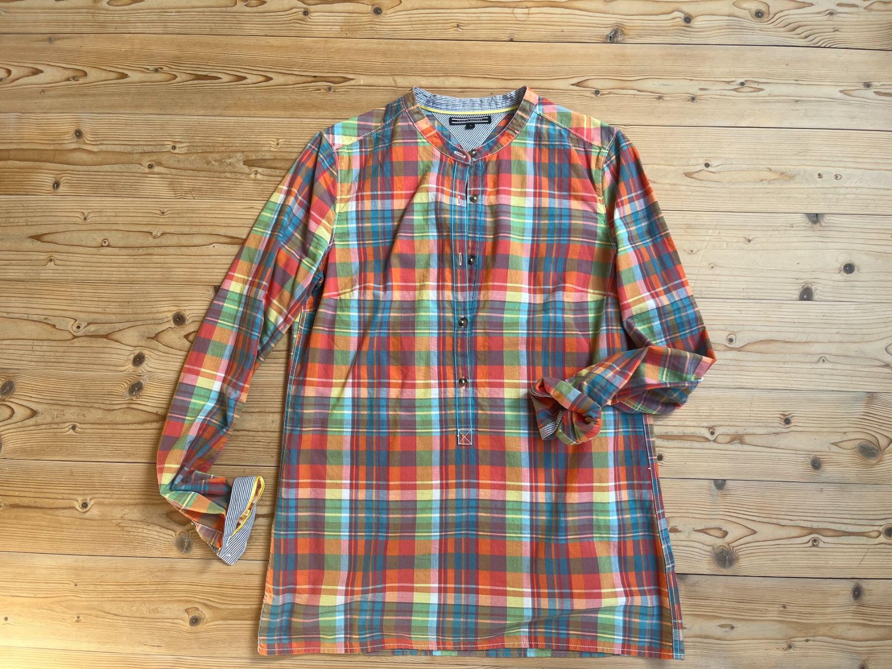 Tommy Hilfiger Camicette: Herbst-Bluse kariert Tommy Hilfiger – Usato da Utzenstorf venduto da samaly