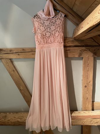 Elegantes Abendkleid / Festkleid in Rosa – Gr. 3XL